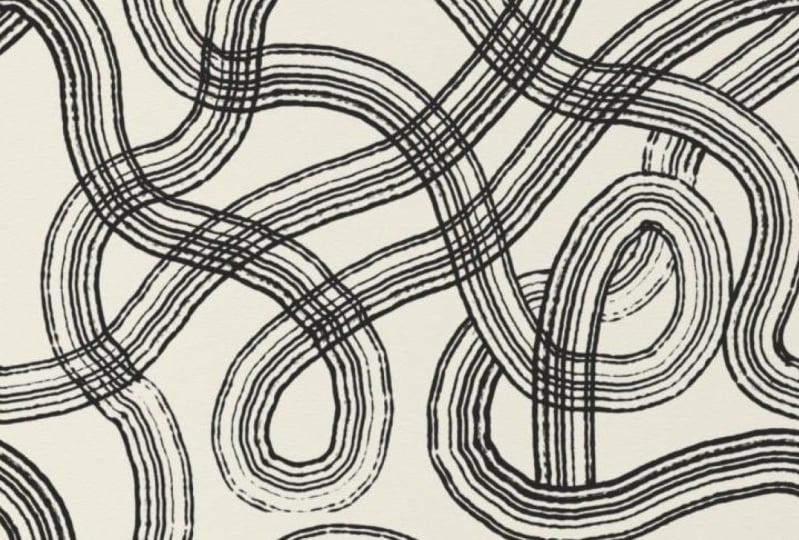 Looping Abstract Brush Strokes