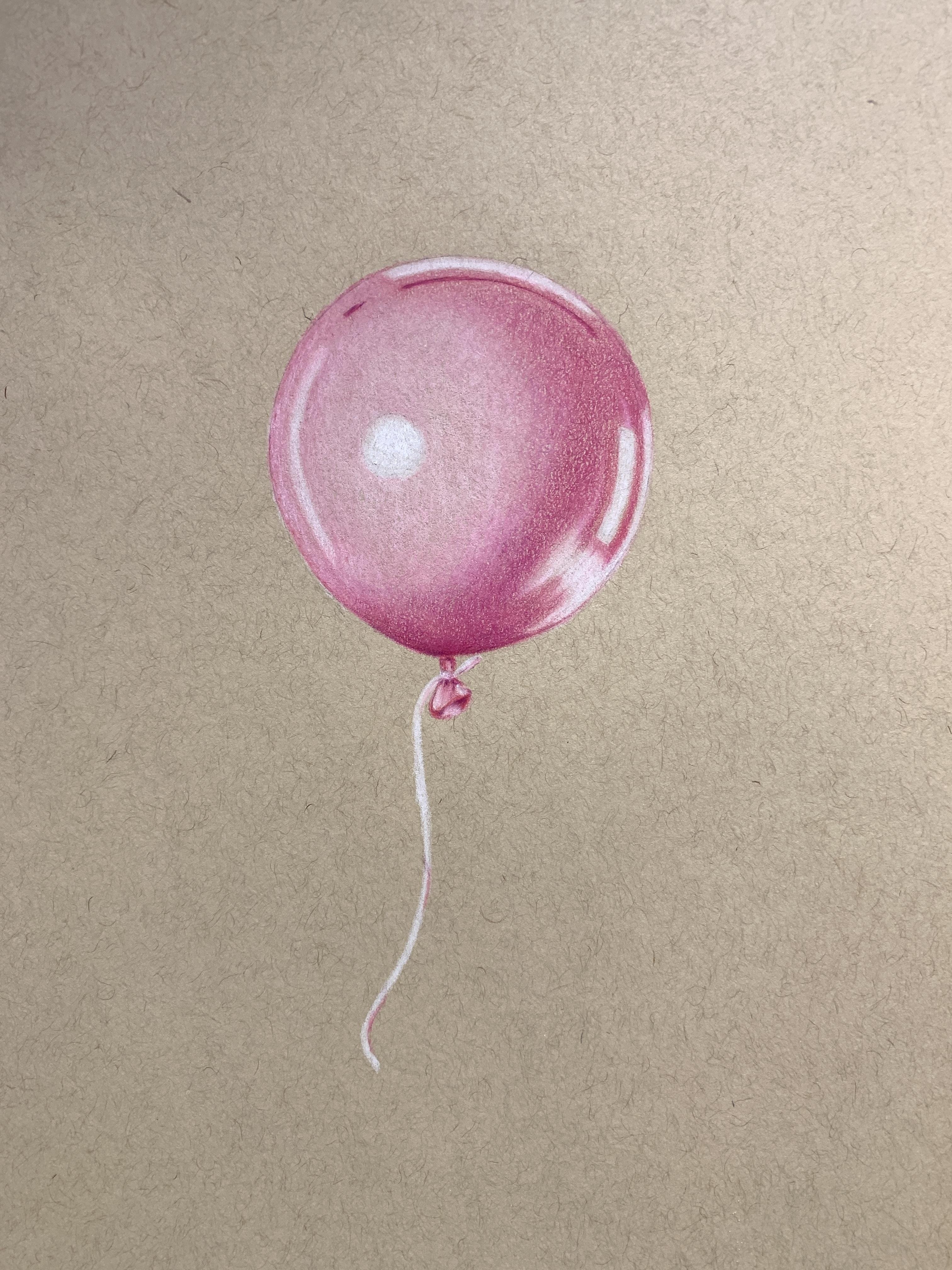 Pink balloon - student project