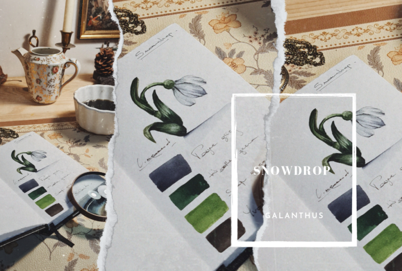 New class : Fleur Perce-Neige réaliste | Realistic Snowdrop