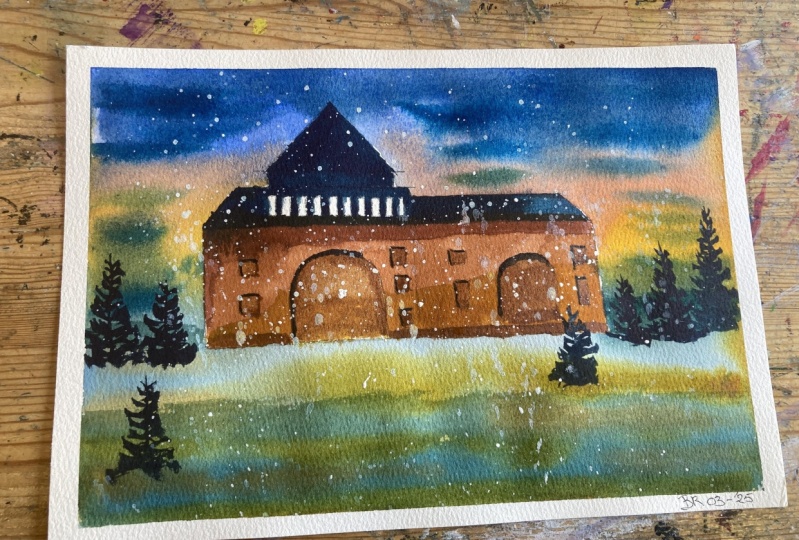 Cityscape winter