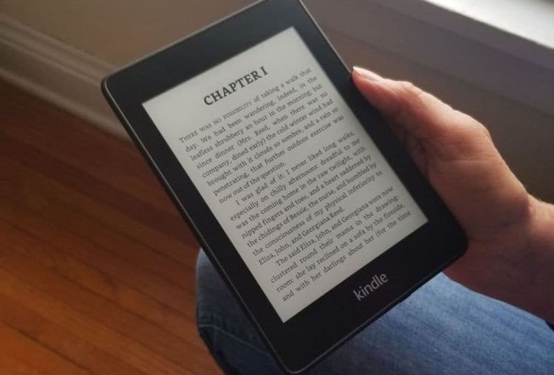 Kindle e-book reader