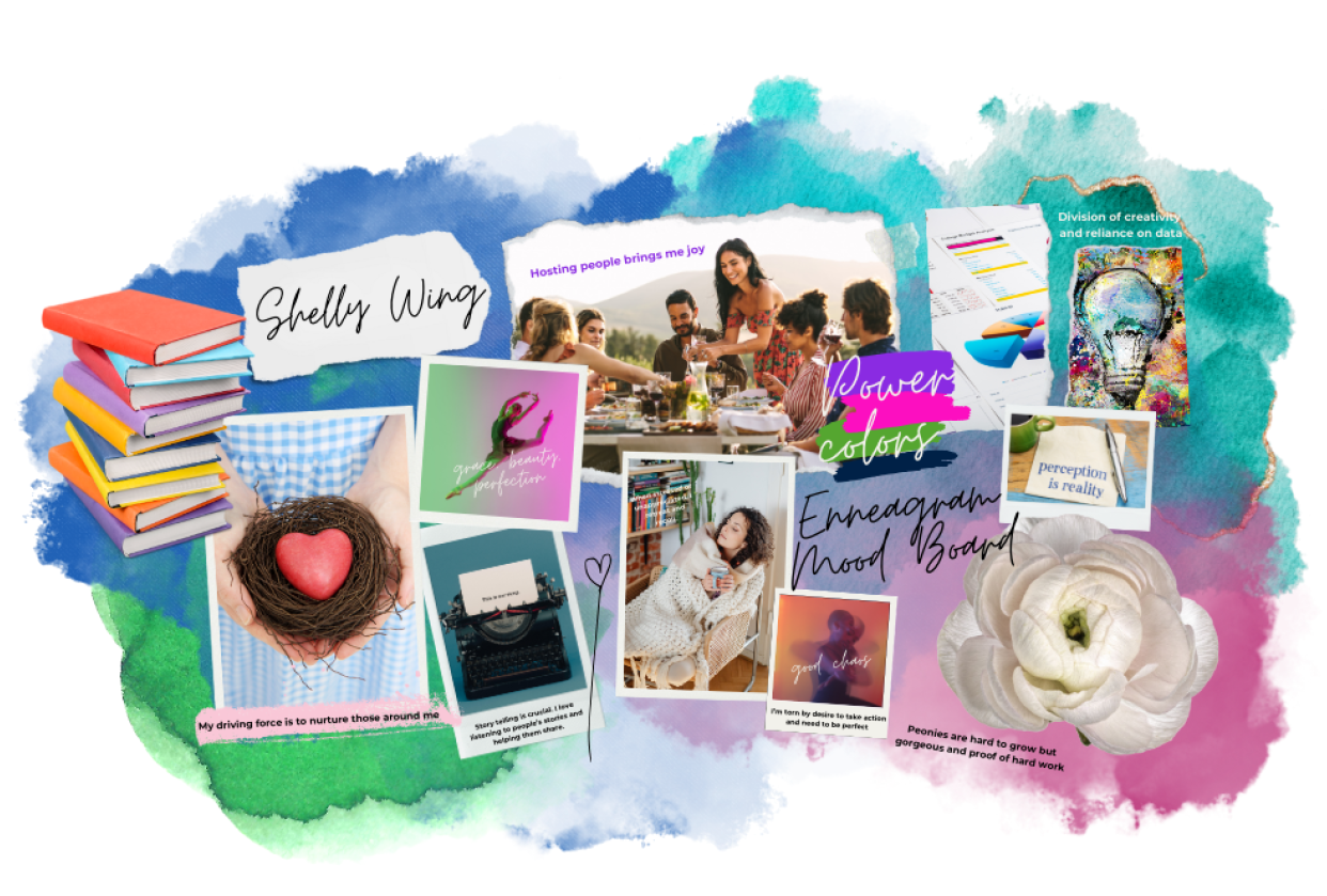 Shelly Wing Mood Board - Enneagram