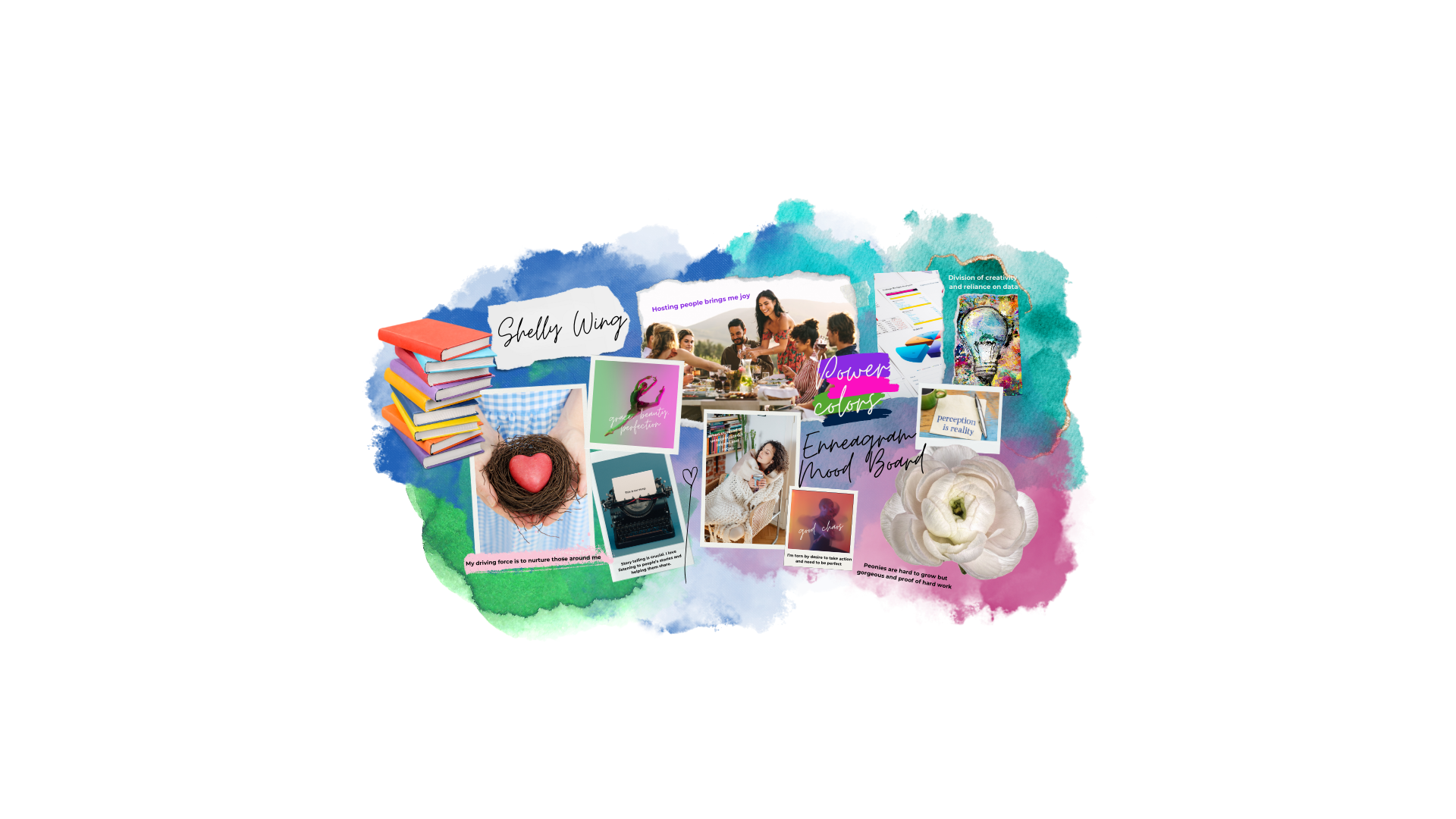 Shelly Wing Mood Board - Enneagram