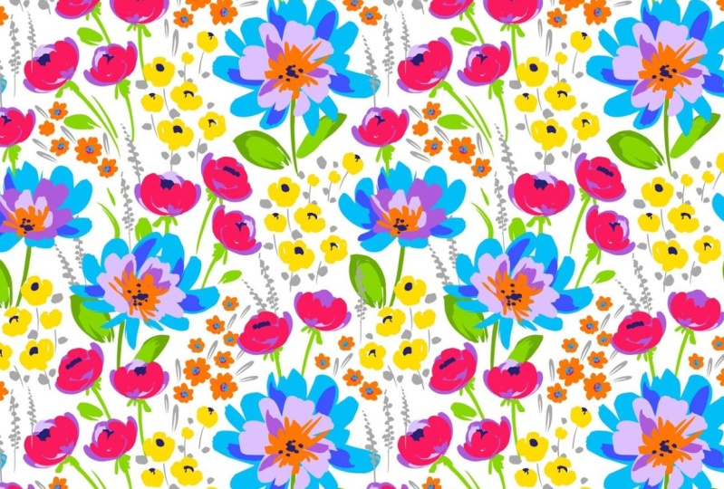Sample Floral Colorways