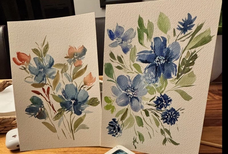 Loose florals
