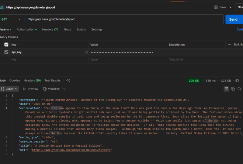 Nasa APIs