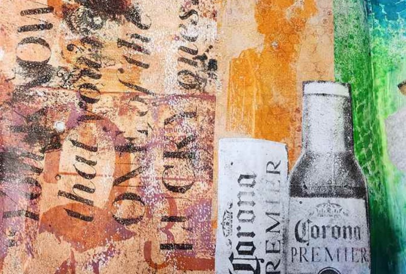 Gel Print Image Transfers