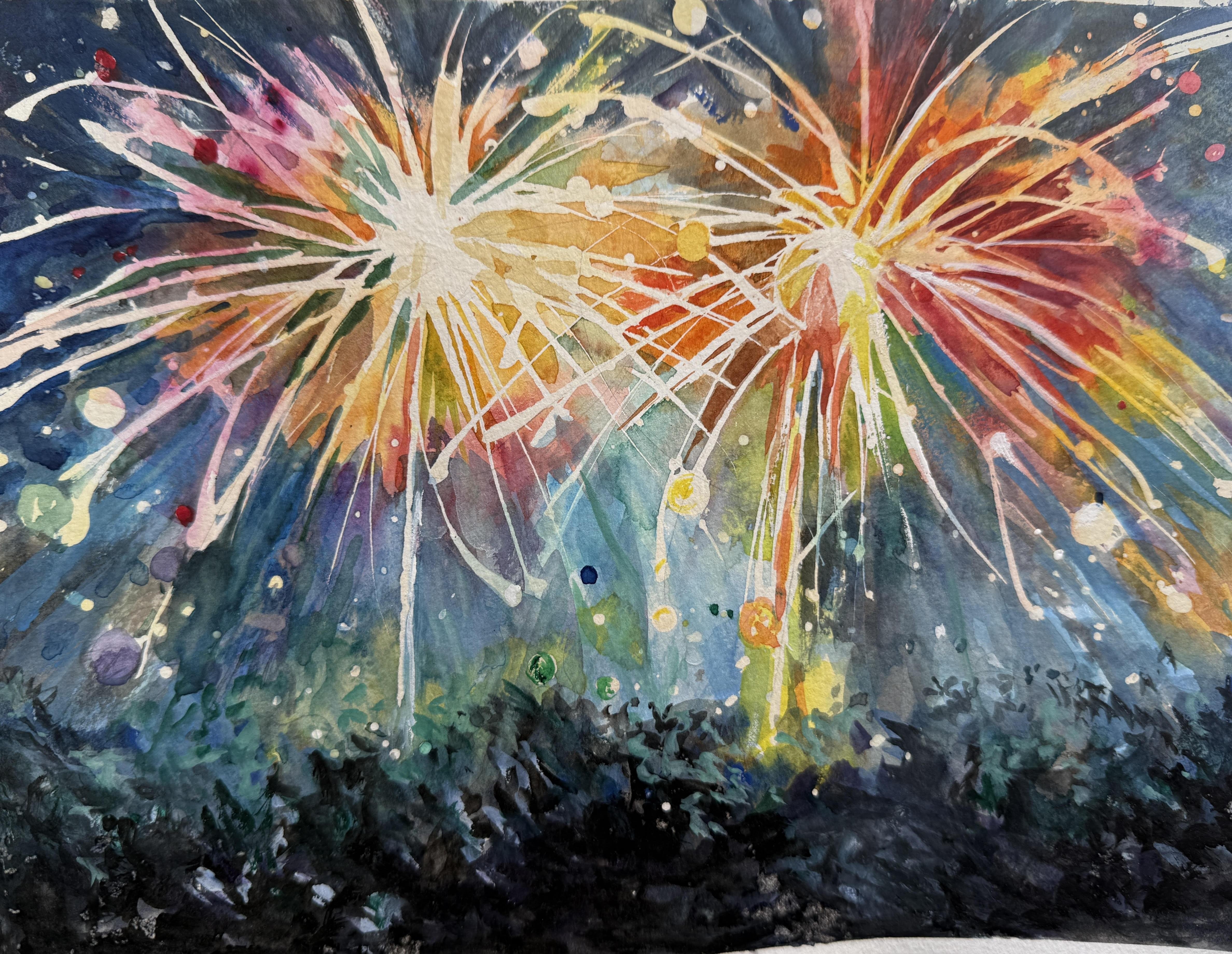 Beware the fireworks - student project