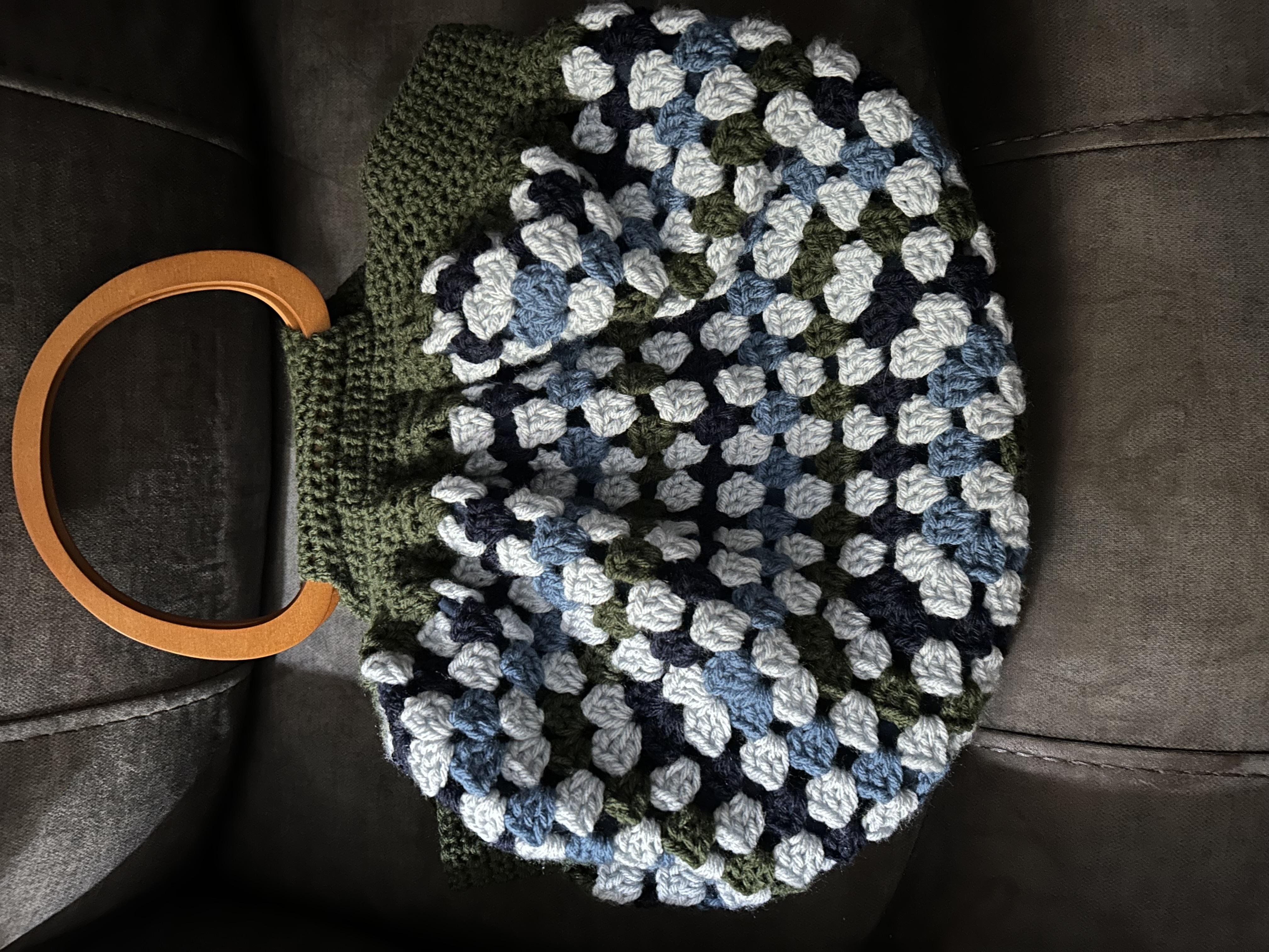 Granny Square Bag - student project