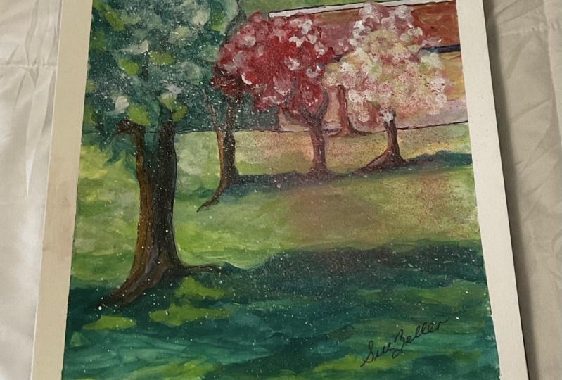 Paint a Spring Orchard in Gouache: Mastering Techniques for Beginners