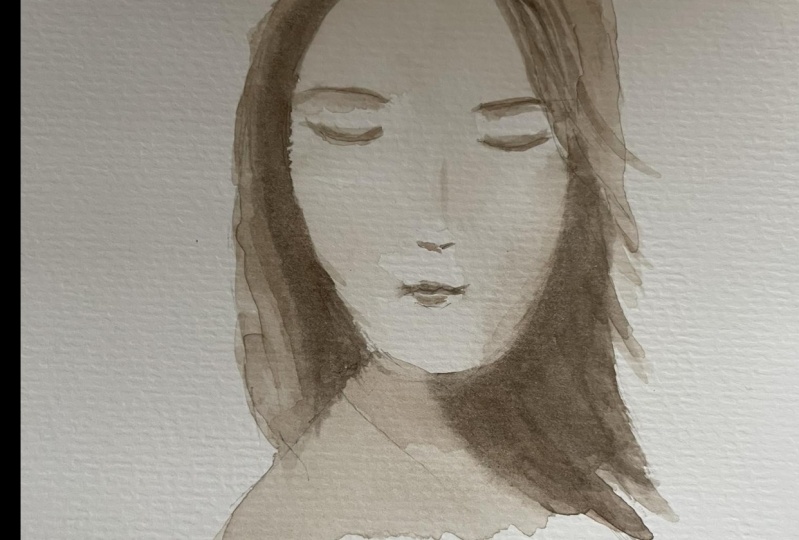 mixing skin tones & painting loose portrait