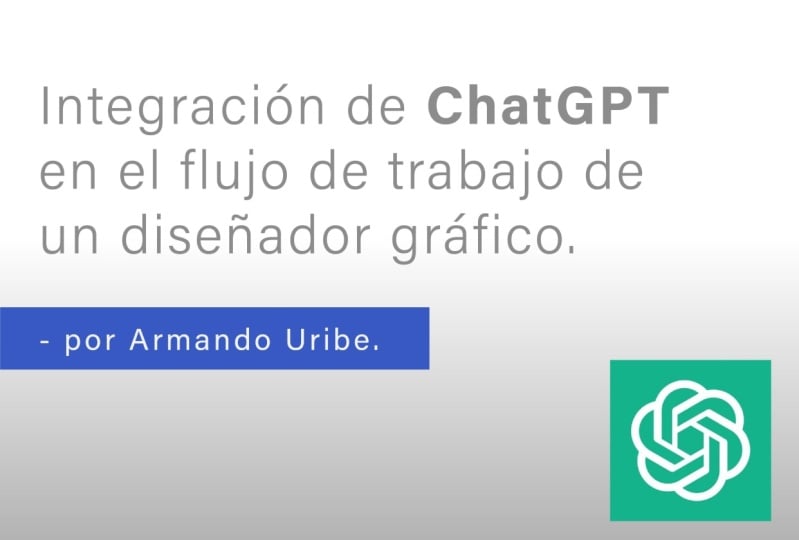 Integración de ChatGPT en el flujo de trabajo de un diseñador gráfico  - por Arm