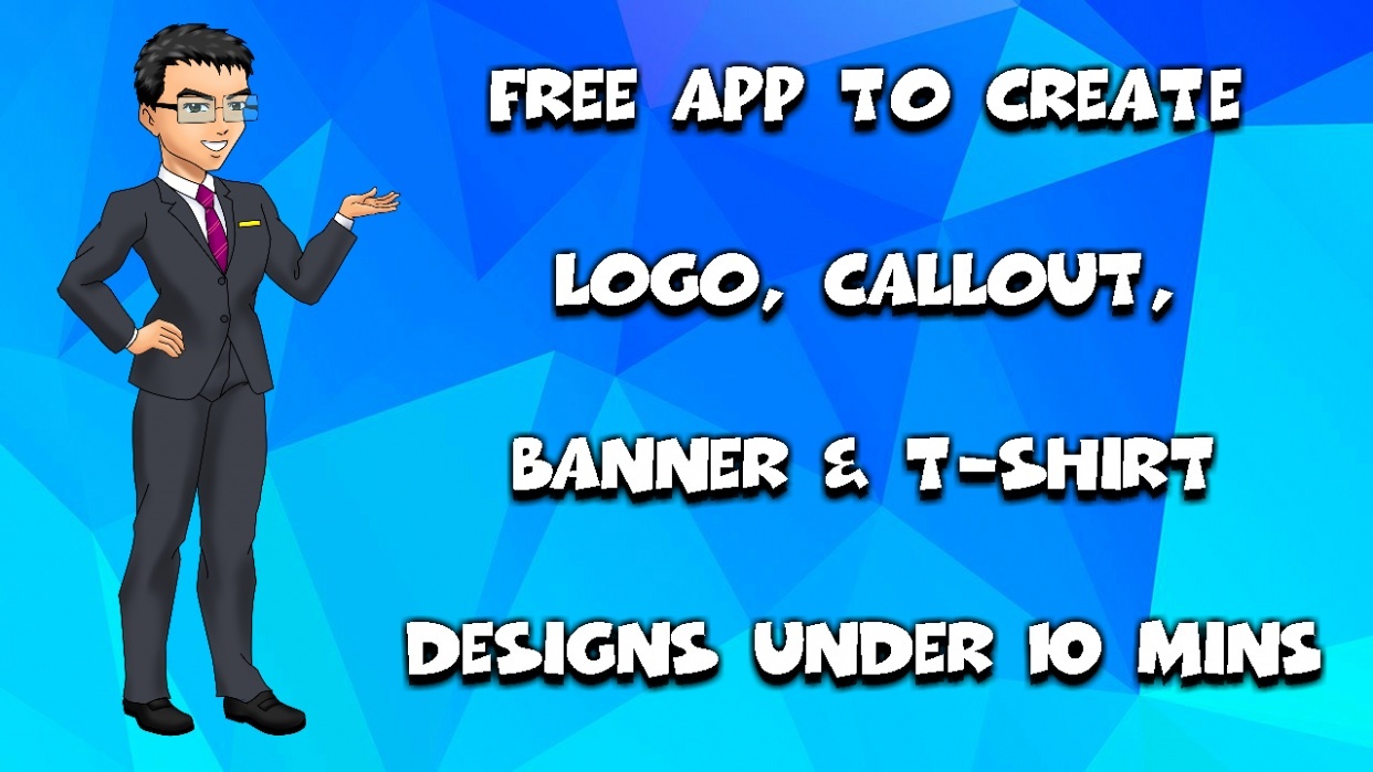 Free App To Create Logo Call Out Banner T Shirt Design Under