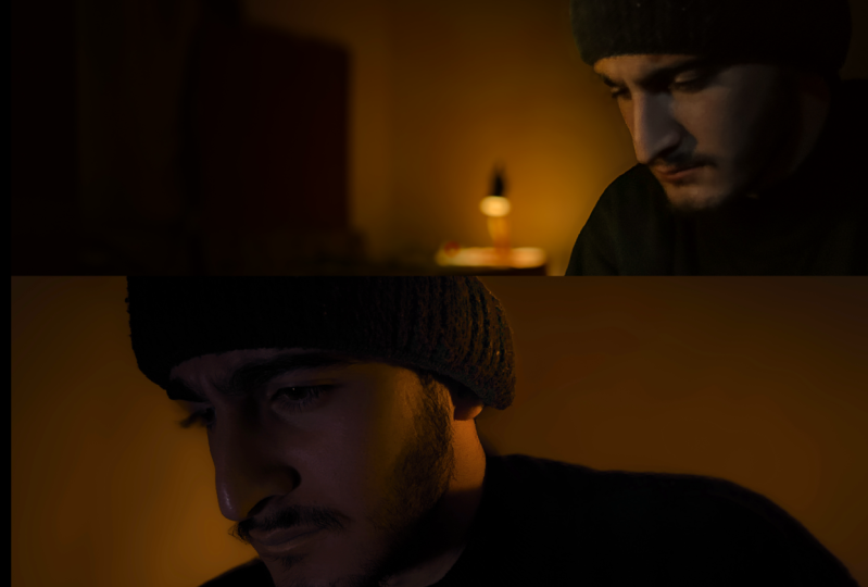 Silence of the room