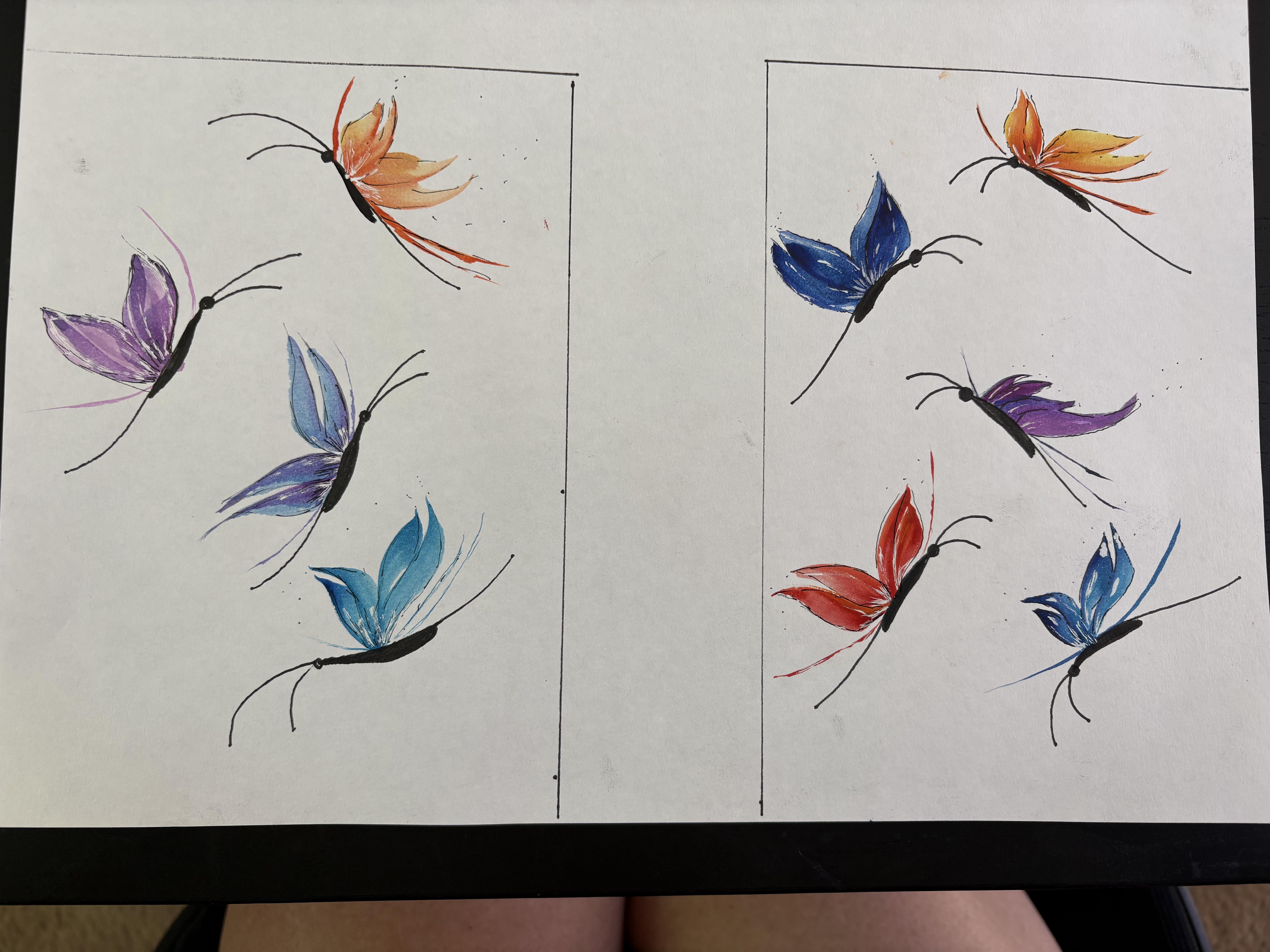 Butterflies - student project