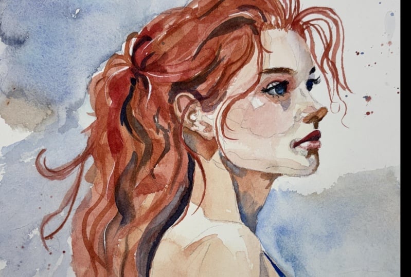 Watercolour Portraits: Techniques for creating light, depth and emotion
