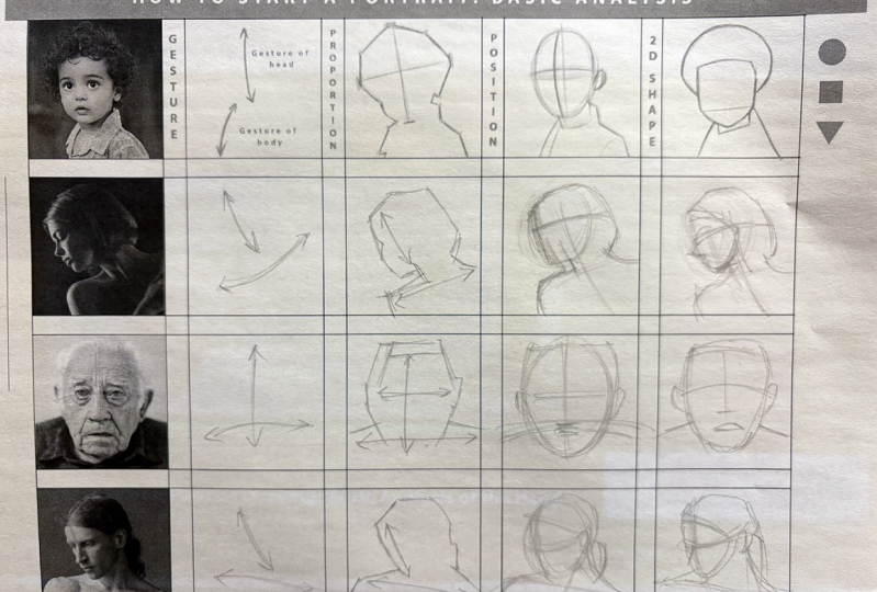 How to Start a Portrait Drawing