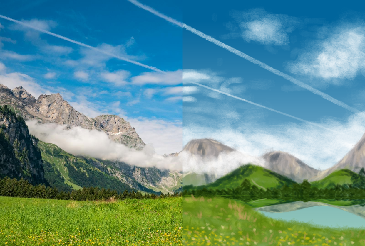 Mountains - student project