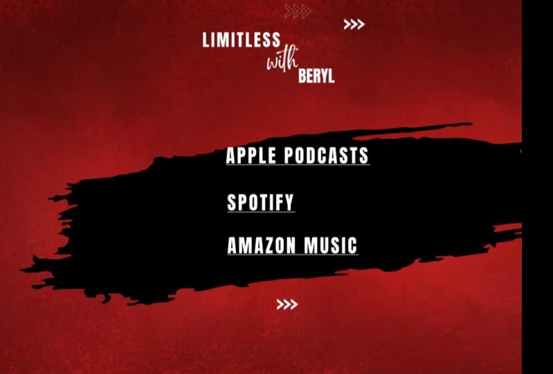 Linktree for my Podcast Created on Canva
