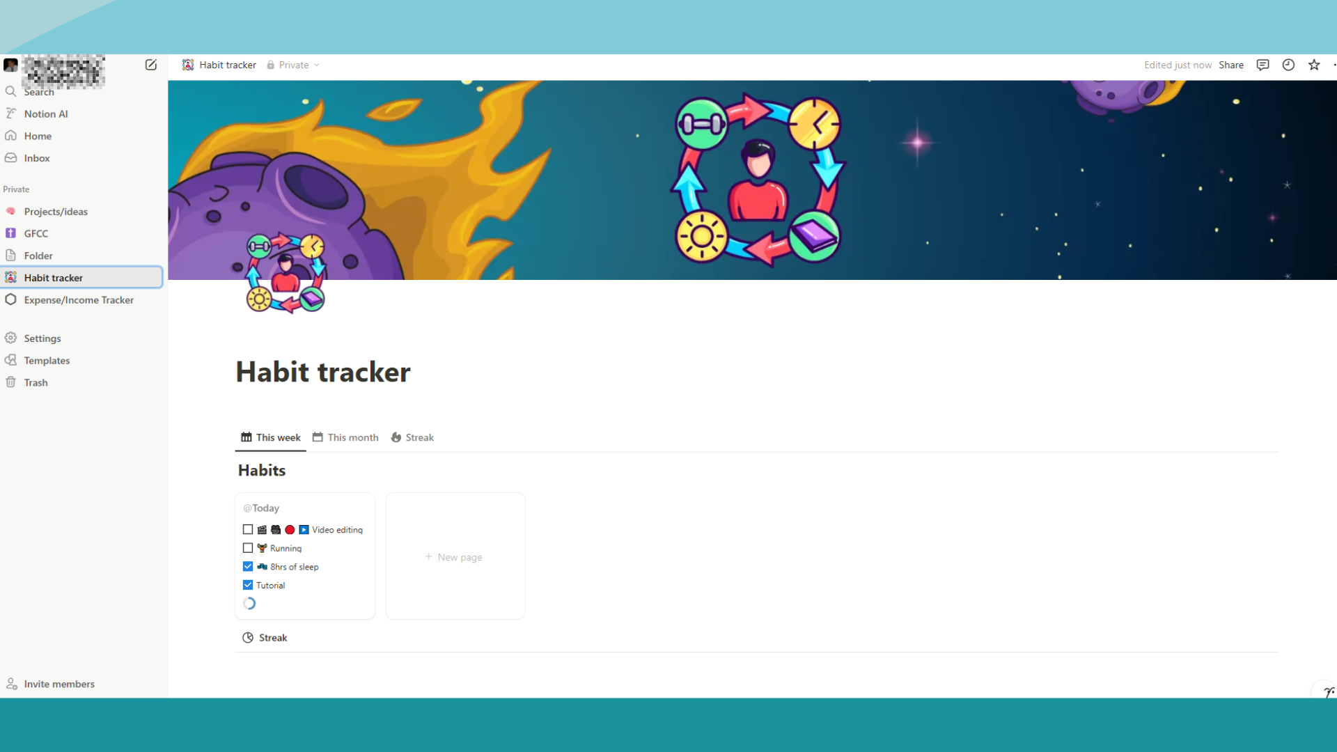 Notion for Content Creators: Stay Organized & Productive - student project