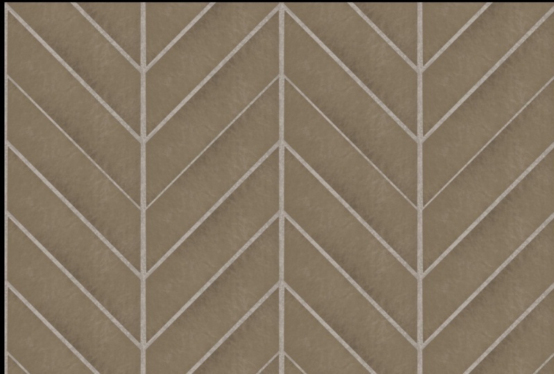 Chevron pavers
