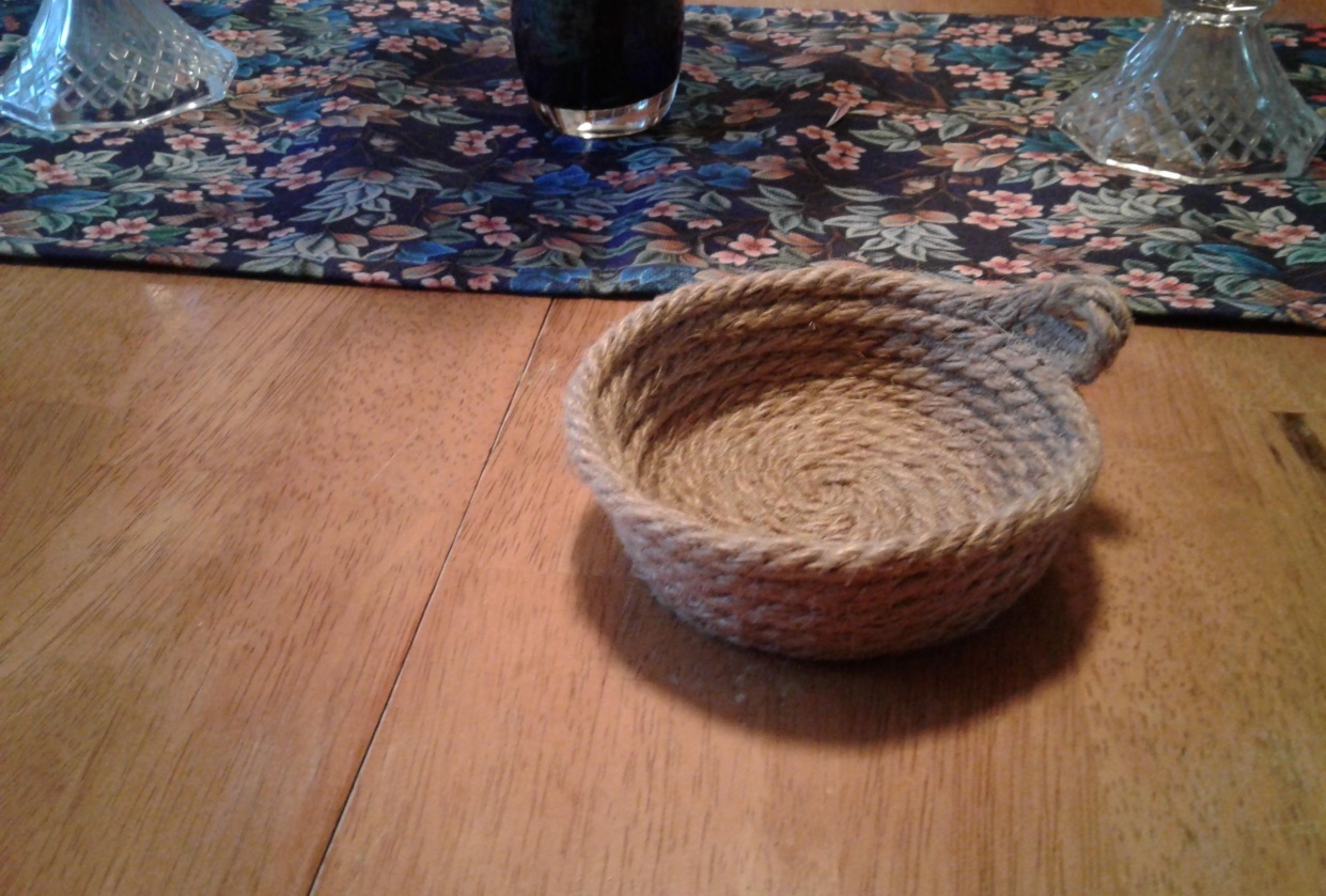 rope bowl - student project