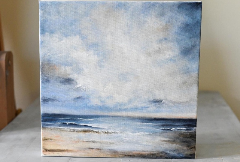 12x12 Seascape Painting