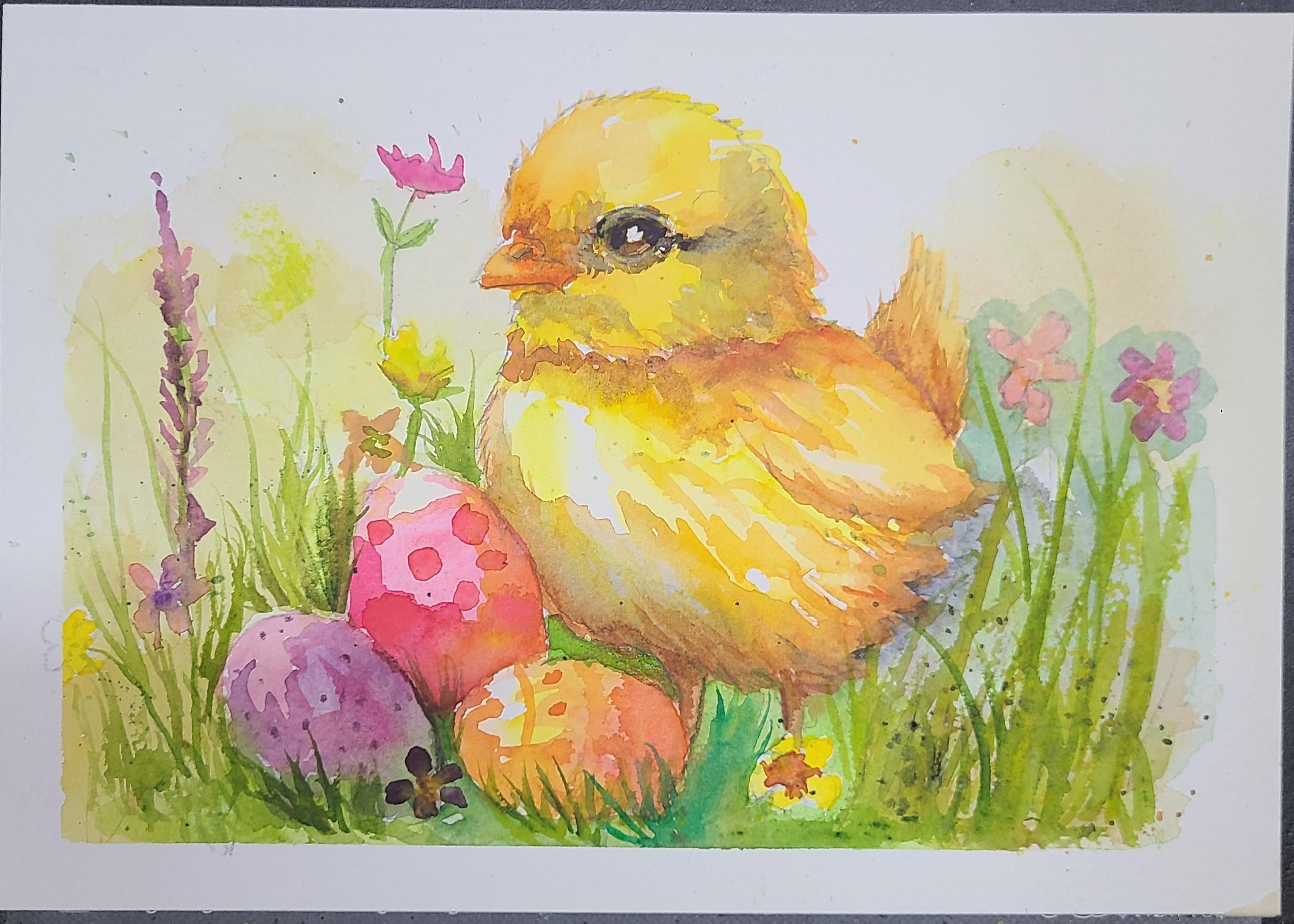 Spring Scene - student project