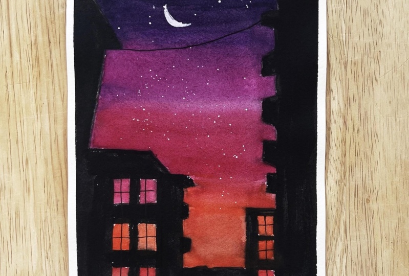 Night Sky in the City