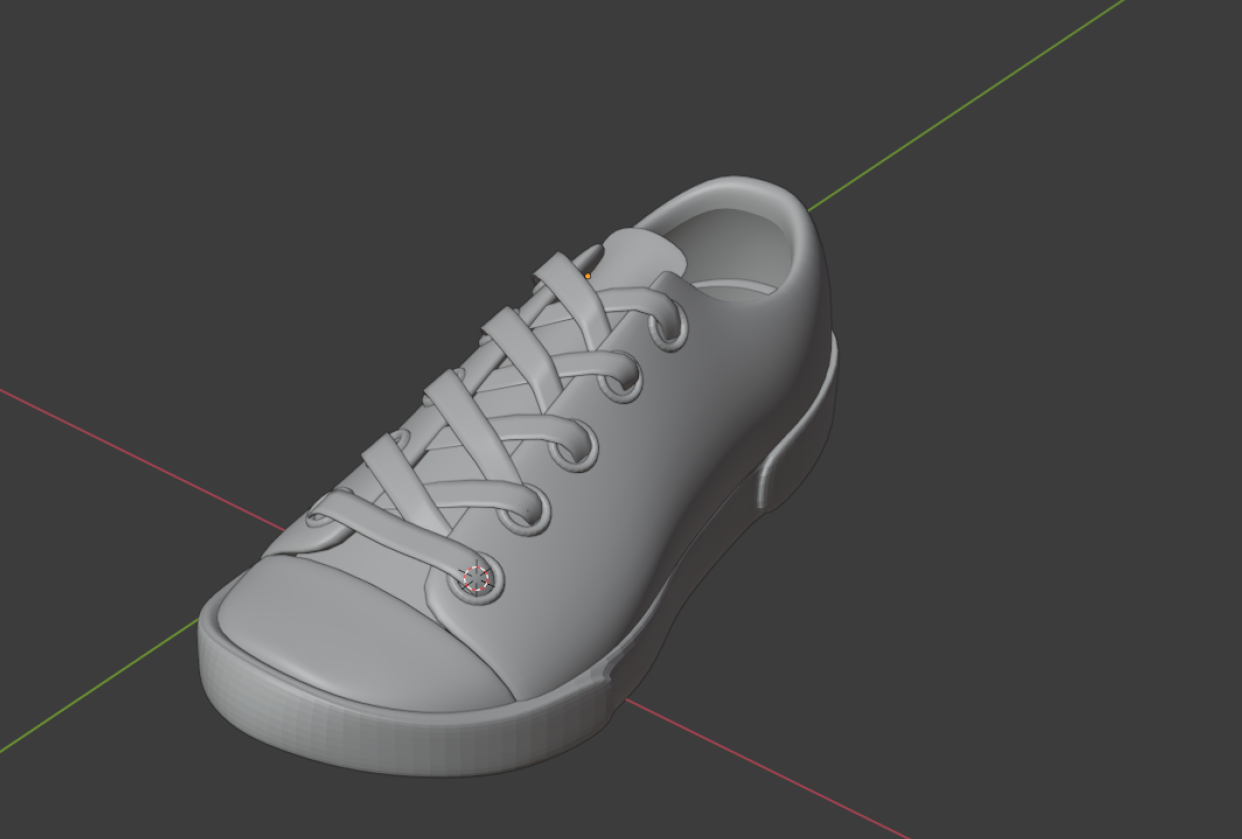 Modeling Shoes In Blender : Vol 1 - student project