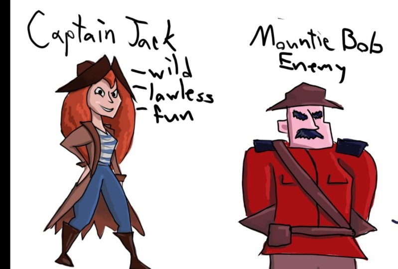 Character Design: Saskatchewan Pirates