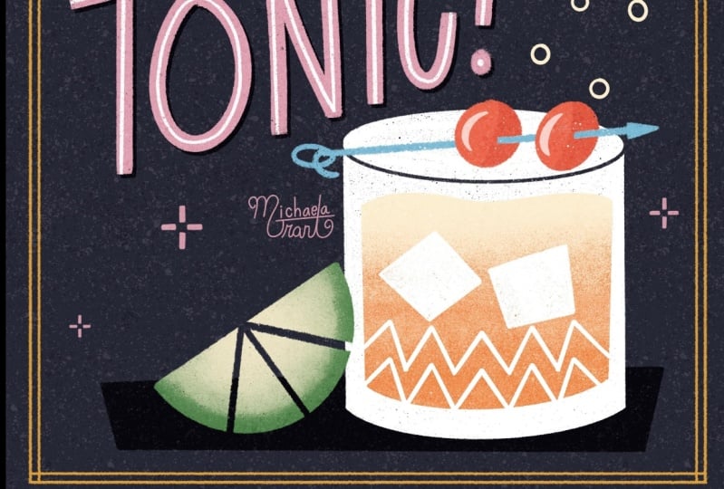 Drink happy thoughts!