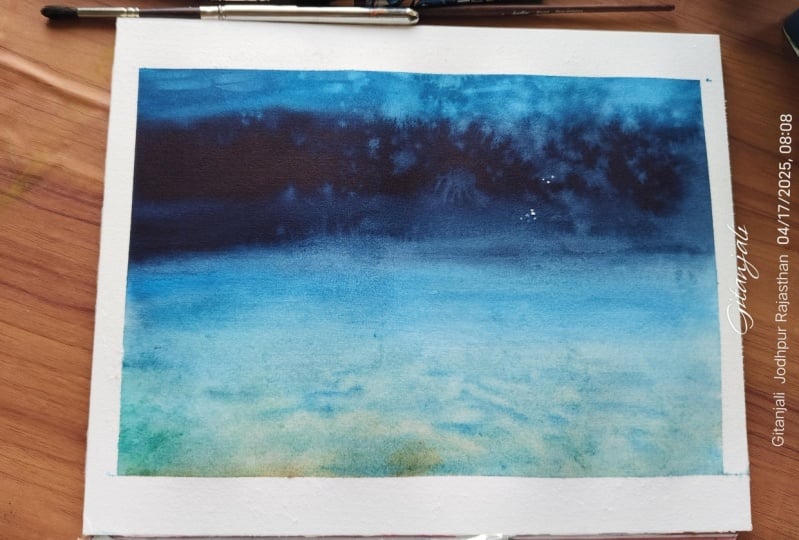 Depth of underwater