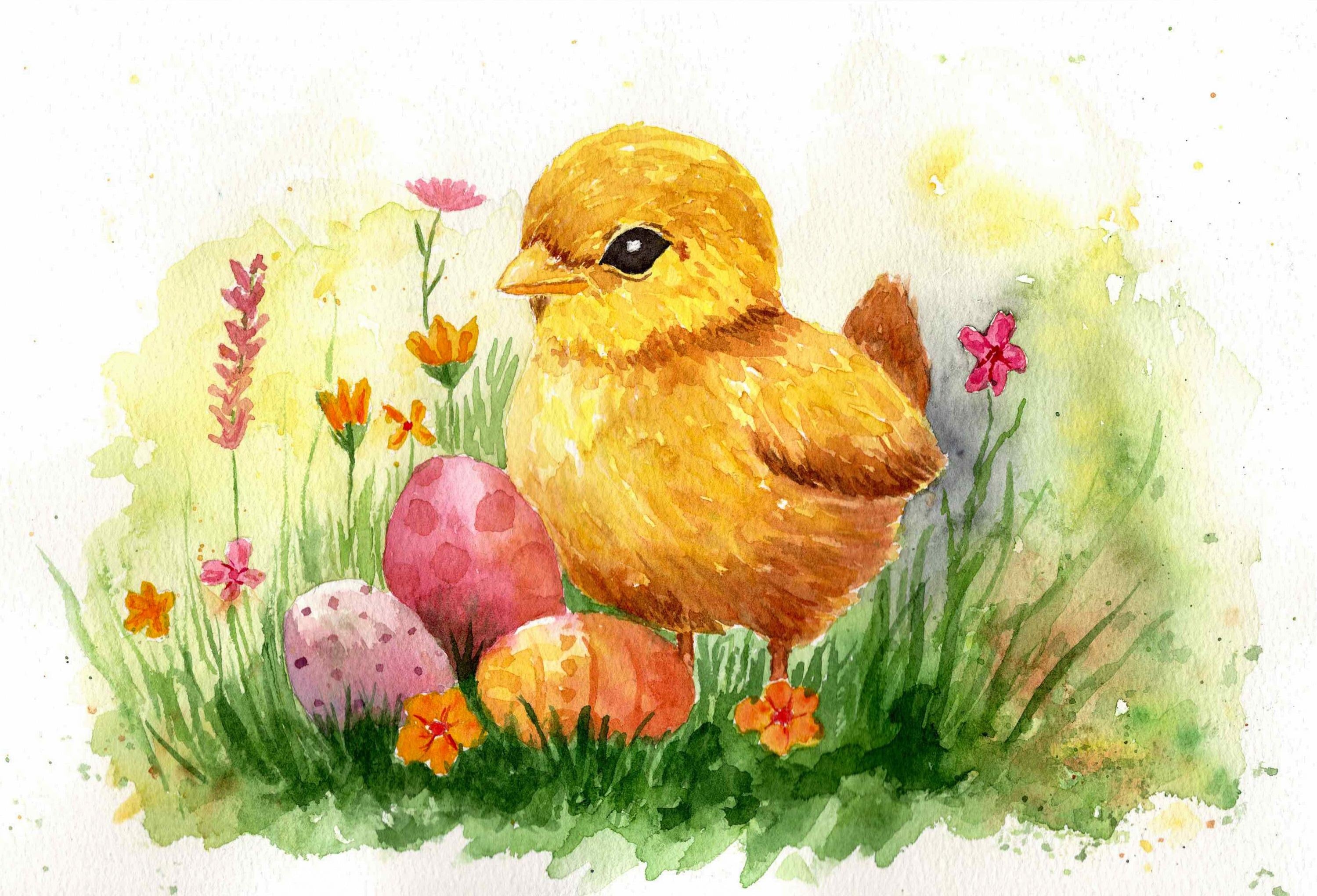 Easter Chick - student project