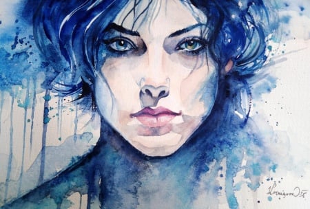 Expressive Portraits in Watercolor: Capturing Emotion and