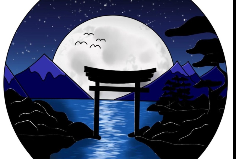 Minimalistic Landscape Illustration