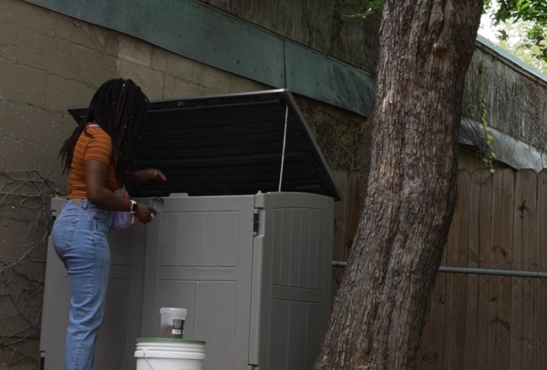 Composting reel