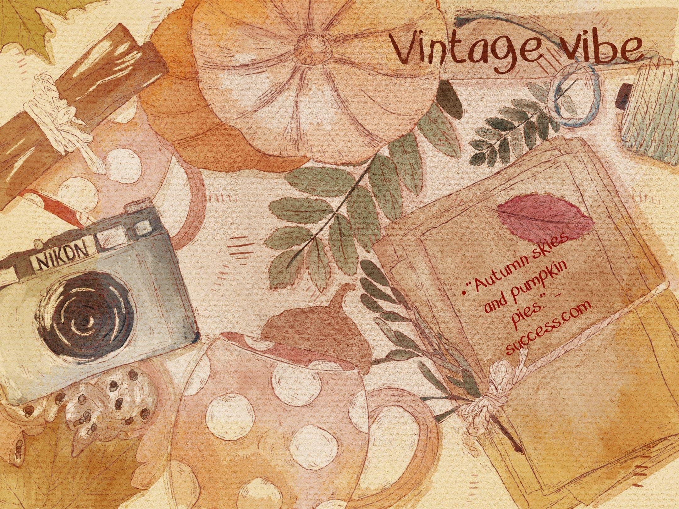 Vintage Vibe - student project