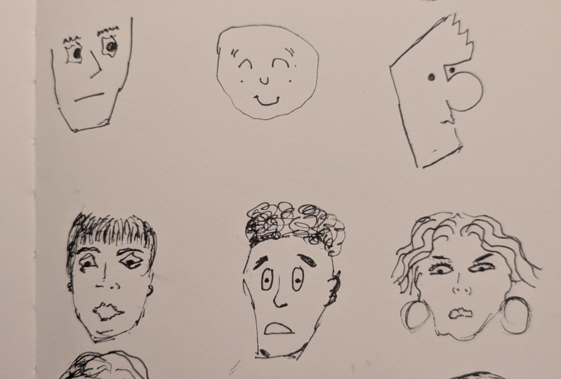 Doodle heads