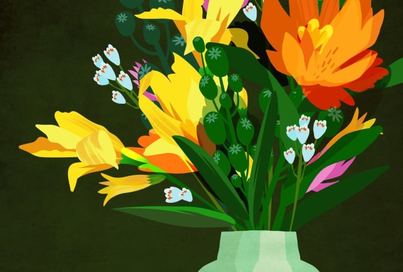 Flowers and Vases