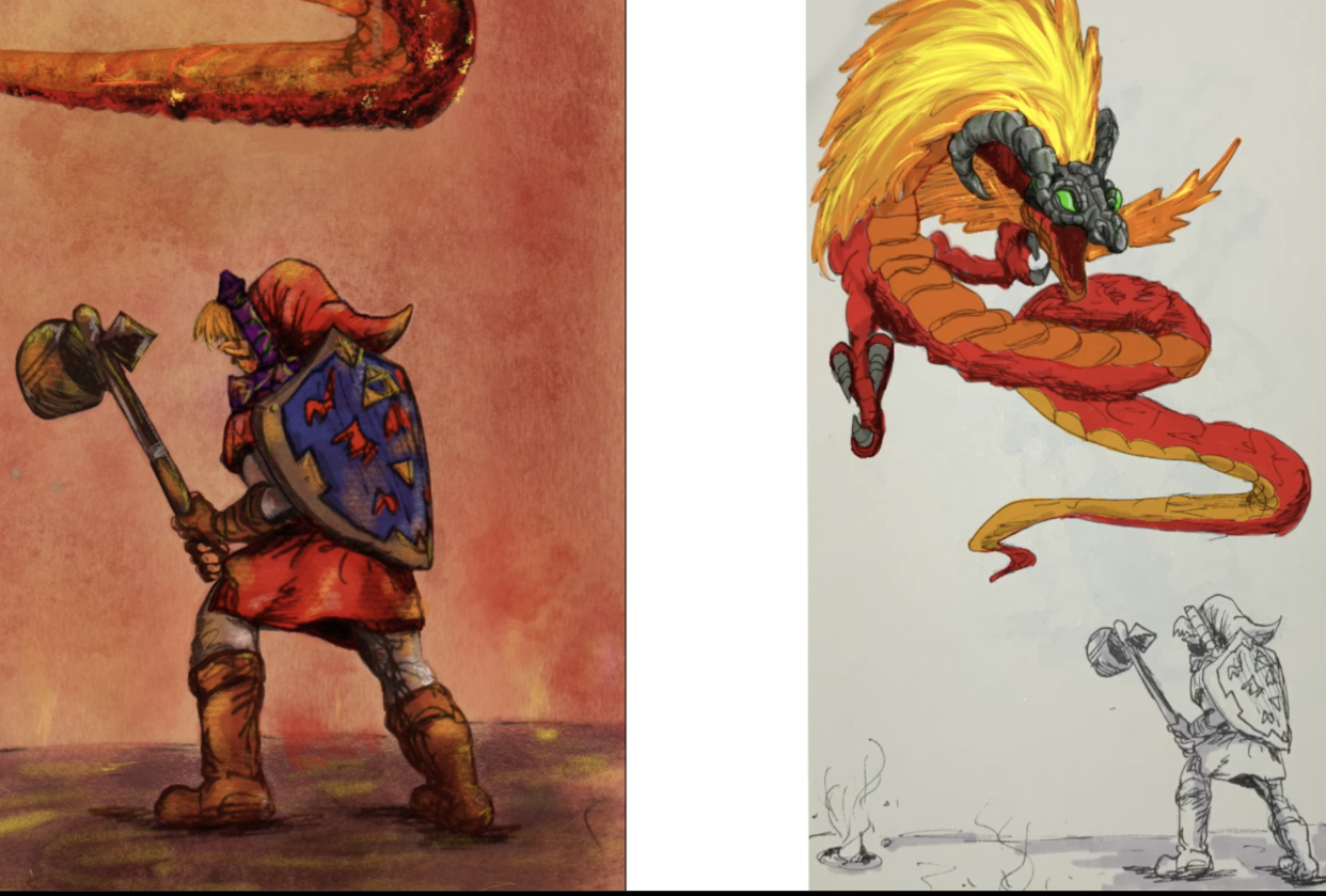 Zoomed in Details - student project