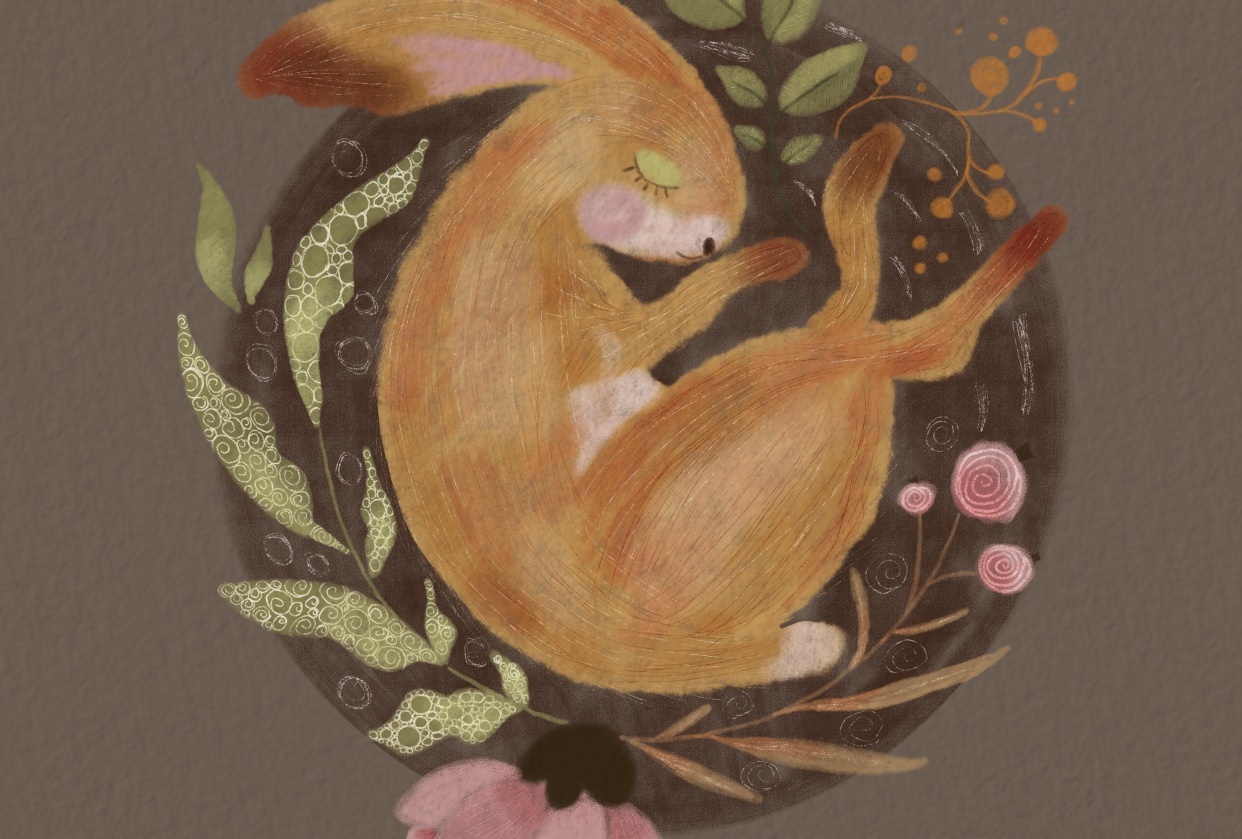 Sleepy Bunny - student project
