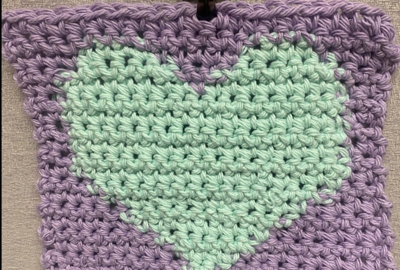 Heart Tapestry Crochet