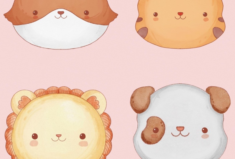 watercolor animals