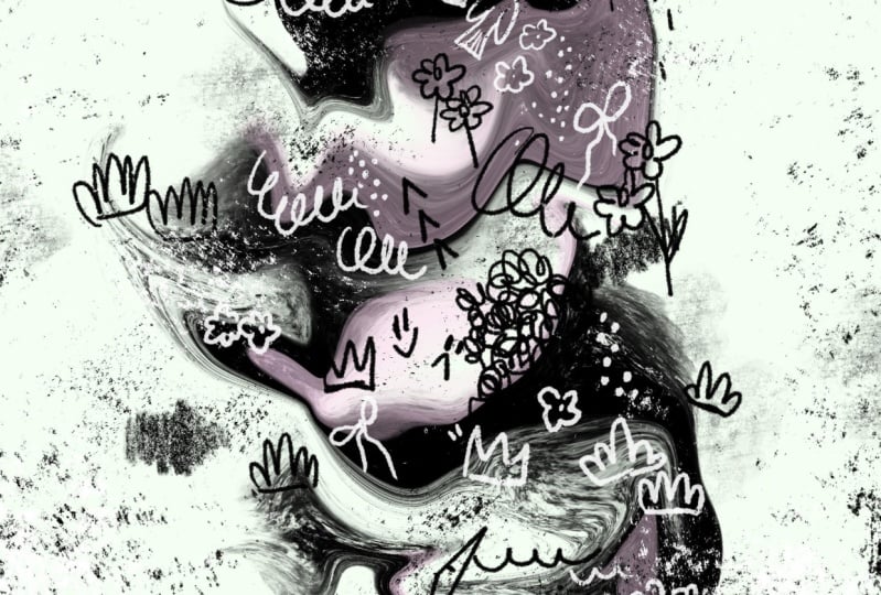 Black doodle