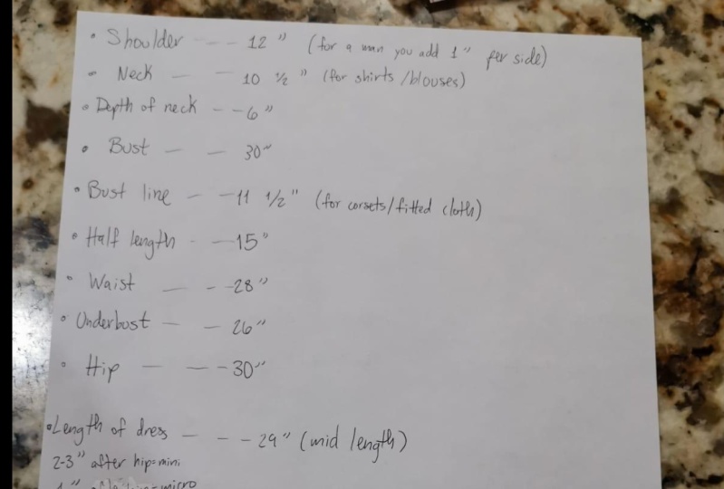 Measurements