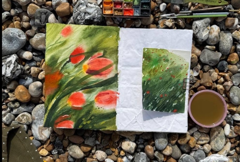 Tulips Plein Air