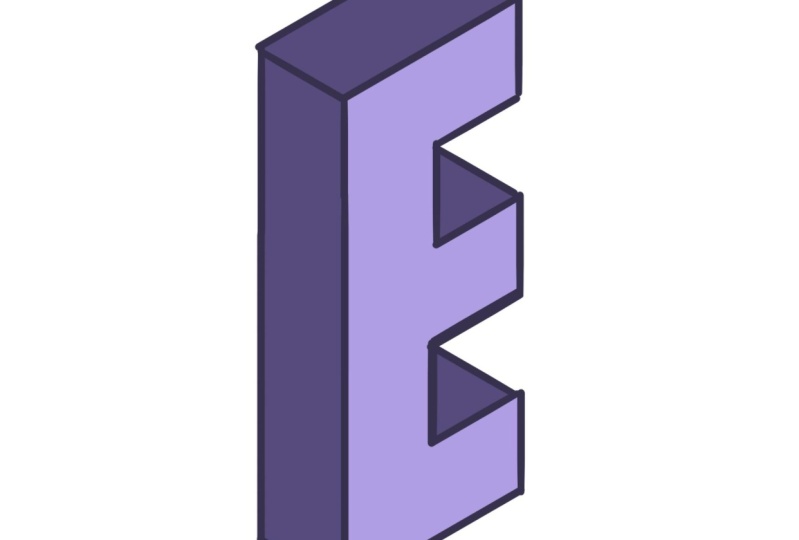 Buchstabe E