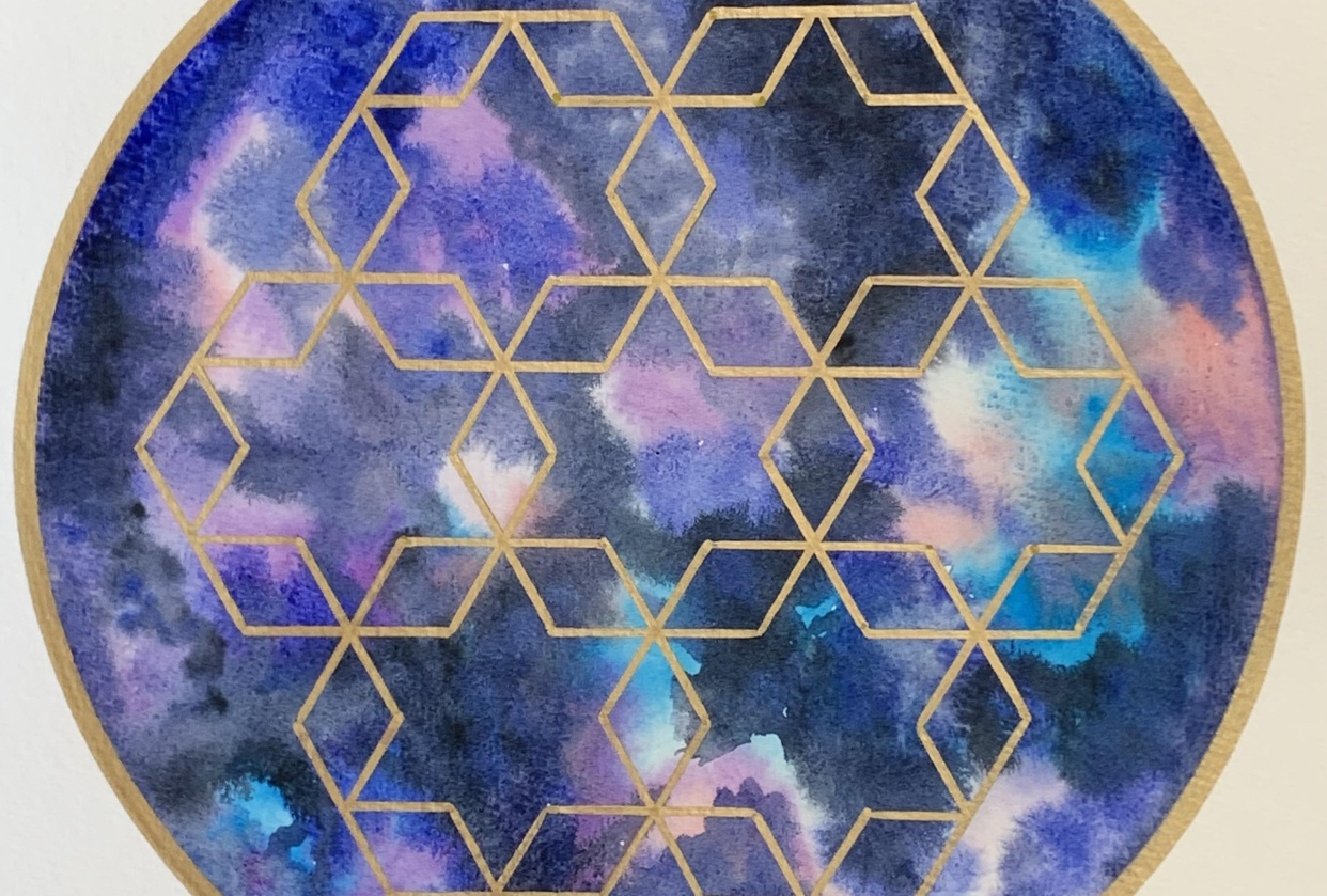 14 Hexagon Tiles - student project