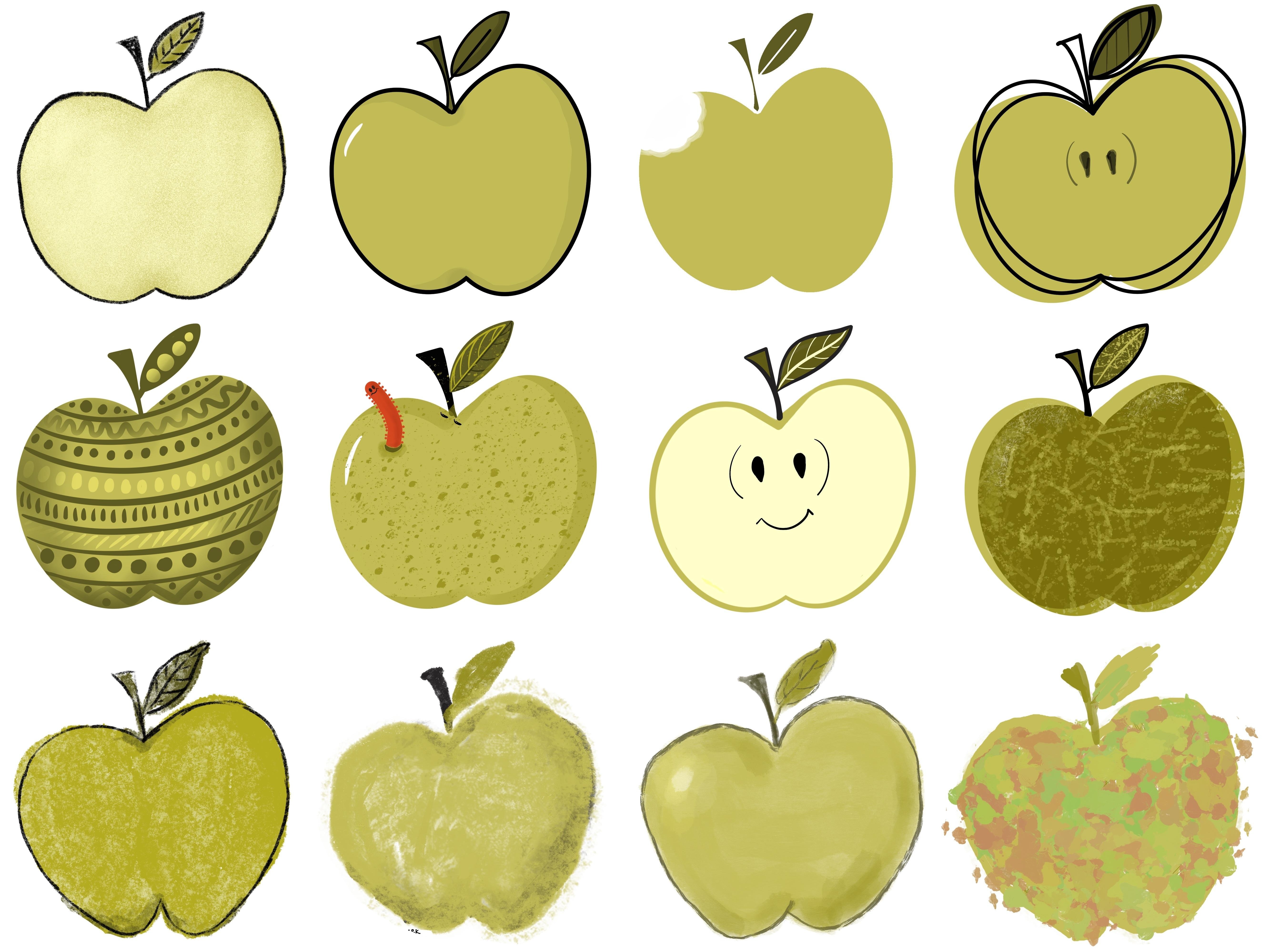 Granny Smith Apples - student project